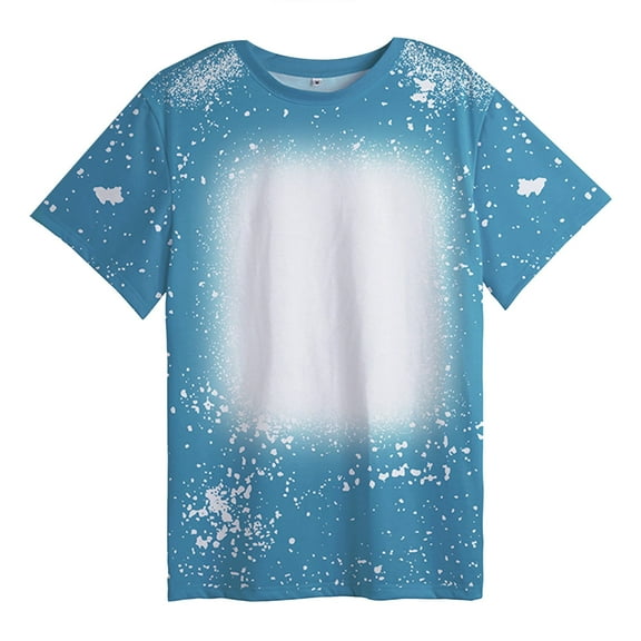 XUFLVPSEF Baby Boy Clothes Kids Toddler Baby Girls Spring Summer Print Short Sleeve Tshirt Boys Fashion Blue 12-13 Years