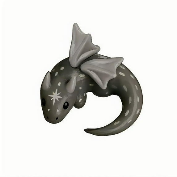 XUFLVPSEF Emotional Support Dragon Adoption Kit - Miniature Dragon Figurine for Anxiety Relief, Fantasy Desk Decor, for Mental Health Awareness