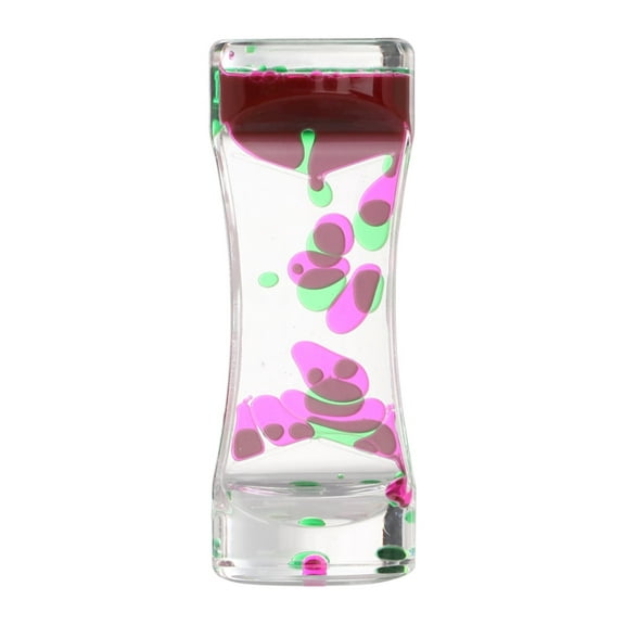 XUFLVPSEF Liquid Motion Bubbler Kids and Adults Sensory Toys Water Timers Fidget Toys Sensory Play Colorful Hourglass for Home Office Desk Decor
