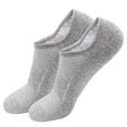 thumbnail image 1 of XUFLVPSEF Men's Shallow Socks Summer Thin Breathable Solid Leisure Sports Socks Socks for Men Gym Golf Tennis Athletic Socks Work Socks, 1 of 2