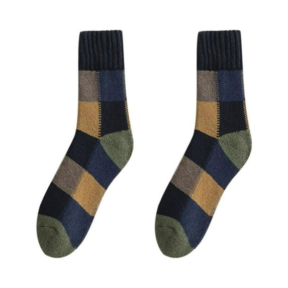 XUFLVPSEF Mens Socks Ethnic Warm Wool Socks Thickening Socks Fashion Winter Socks Unisex Wool Socks Ankle Socks Men Gym Golf Tennis Athletic Socks Work Socks