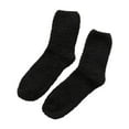 thumbnail image 1 of XUFLVPSEF Mens Wool Socks Thermal Hiking Winter Boot Warm Thick Cozy Crew Comfy Work Socks for Men Socks for Men 9-12 Gym Golf Tennis Athletic Socks Work Socks Black, 1 of 6