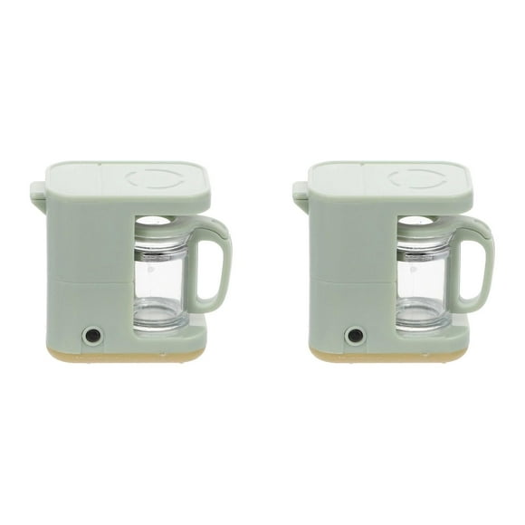 XUFLVPSEF Mini Compact Drip coffee Maker with Brewing Basket Small Coffee Pot One Cup Brew Gift for Men and Women Clearance Sale, 2Pcs, Green