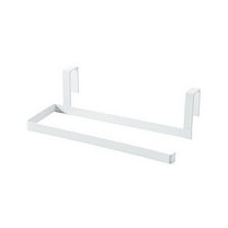 XUFLVPSEF Paper Towel Holder Under Cabinet Over The Door No Drill Kitchen Roll Paper Towel Holder Stainless Steel Cabinet Door Hanging Paper Towel Holder Rack