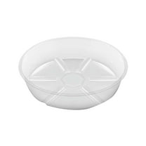 XUFLVPSEF Plant Saucer Drip Tray 11 12 inch, Pot Base for Plants Indoor, Heavy Sturdy Plastic Planter Flower Pot Saucers for Outdoor Garden, Plant Water Drip Trays for Pots