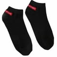 thumbnail image 1 of XUFLVPSEF Unisex Comfortable Stripe Cotton Sock Slippers Short Ankle Socks No Show Socks Gym Golf Tennis Athletic Socks Work Socks Black, 1 of 2