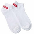 thumbnail image 1 of XUFLVPSEF Unisex Comfortable Stripe Cotton Sock Slippers Short Ankle Socks No Show Socks Gym Golf Tennis Athletic Socks Work Socks White, 1 of 2
