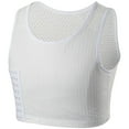 thumbnail image 1 of XUJI Women Transgender FTM Cosplay Breathable Half Chest Binder Breast Binder (W, 4XL), 1 of 7