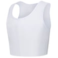 thumbnail image 1 of XUJI Women Transgender FTM Breathable Half Chest Binder (W, XXL), 1 of 8