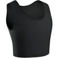 thumbnail image 1 of XUJI Women's Breathable Chest Binder Compression Bra Tank Top (B, 5XL), 1 of 6