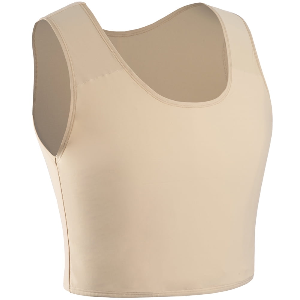 XUJI Women's Breathable Half Chest Binder Compression Vest for ...
