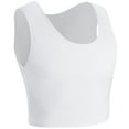 thumbnail image 1 of XUJI Women's Breathable Chest Binder Compression Bra Tank Top (W, M), 1 of 6