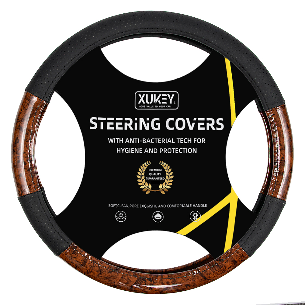 Koala 14.5 Inch Printing PVC Leather Auto Accessories Car Wheel Cover with Steering Wheel Covers