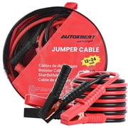 16Ft Heavy Duty Power Jumper Booster Cables 6Gauge 500 AMP