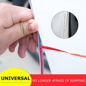 XUKEY 16ft 5M Car Door Edge Trim Guard Molding Rubber Seal Strip Scratch Protector Clear Cover