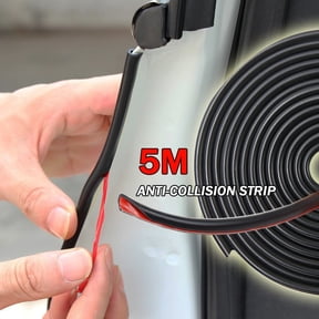 XUKEY 16ft Universal Car Seal Edge Trim Lock Rubber Auto Door Guard Molding Strip Edge Protector