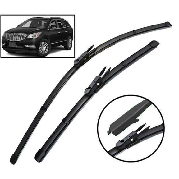 XUKEY 24"/21" Front Windshield Wiper Blades Fit for Buick Lucerne Enclave MK1 Chevrolet Traverse