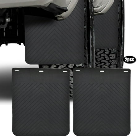 XUKEY 2PCS 12"x 15" Mudflaps For Dodge Ram 1500 2500 3500 Rubber Splash Guards Front Rear