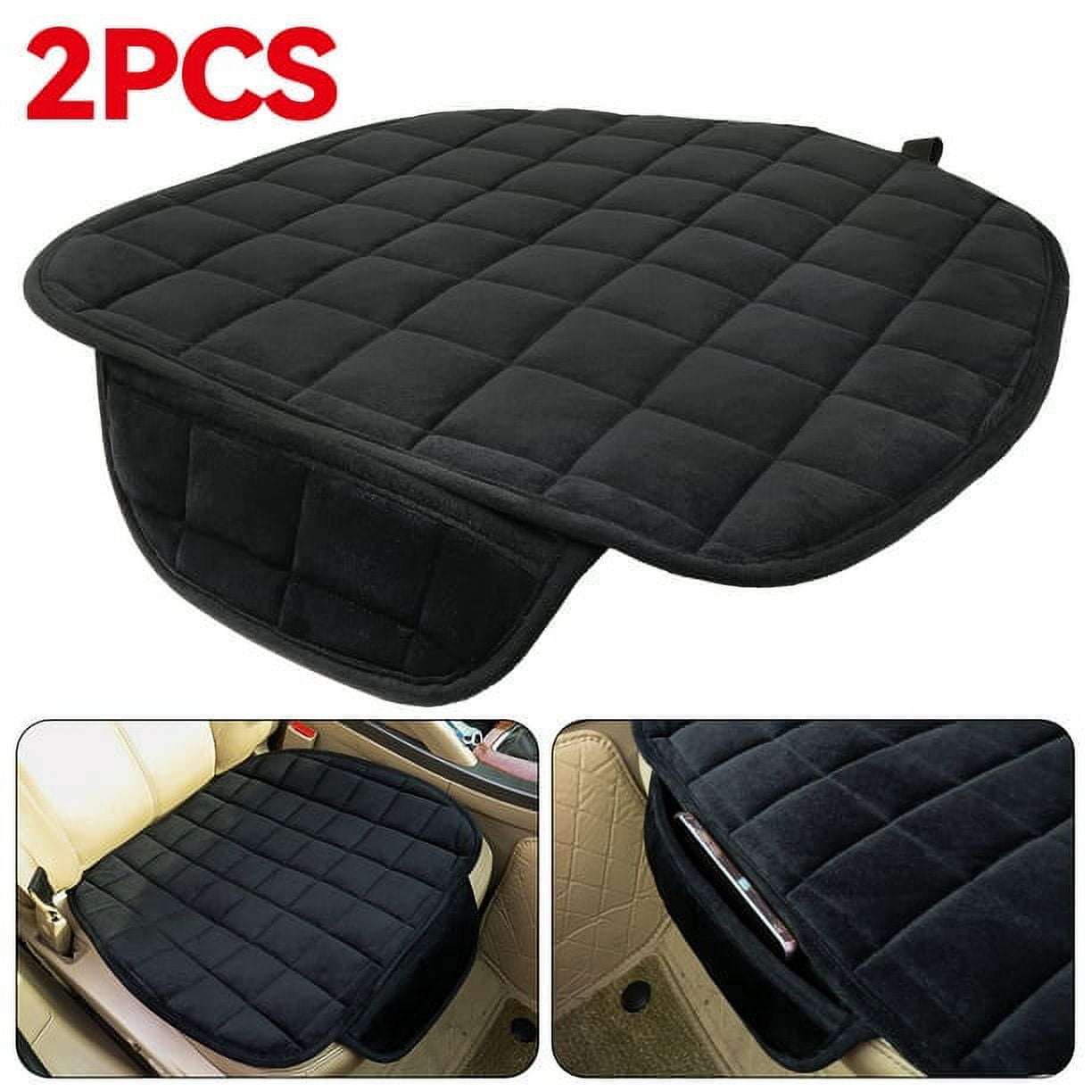 XUKEY 2pcs Universal Front Car Seat Cushion Cover Pad Chair Breathable