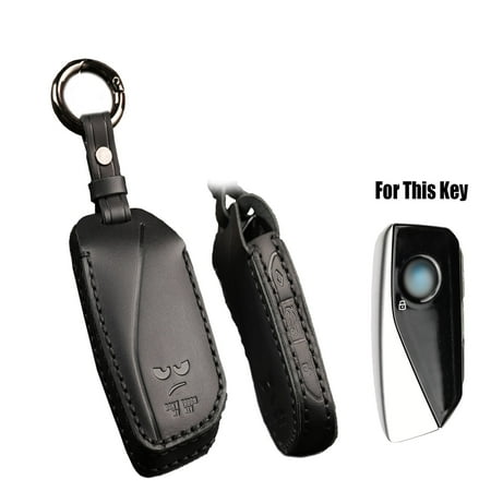 DON'T TOUCH MY KEY 4 Buttons New Key Fob Case Remote Key Chain Protect Shell for BMW I7 IX X7 XM