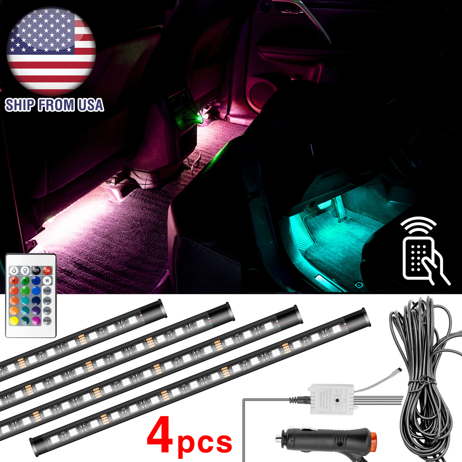 Comfortable Flick Baby Light up Hand for Car Interior Glow Lights for