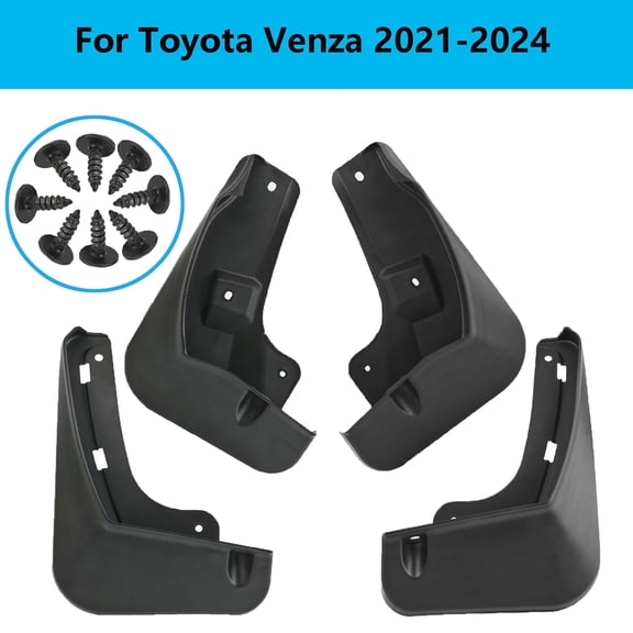 XUKEY 4X Splash Guard Mudguards Mud Flap Fender Front Rear For Toyota Venza 2021-2024