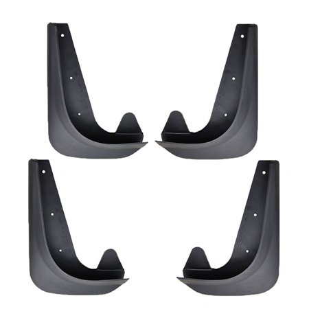 XUKEY Black Mud Flaps Splash Guards Mudguards Fender For BMW 3/5/7 Series F10 E30 E46