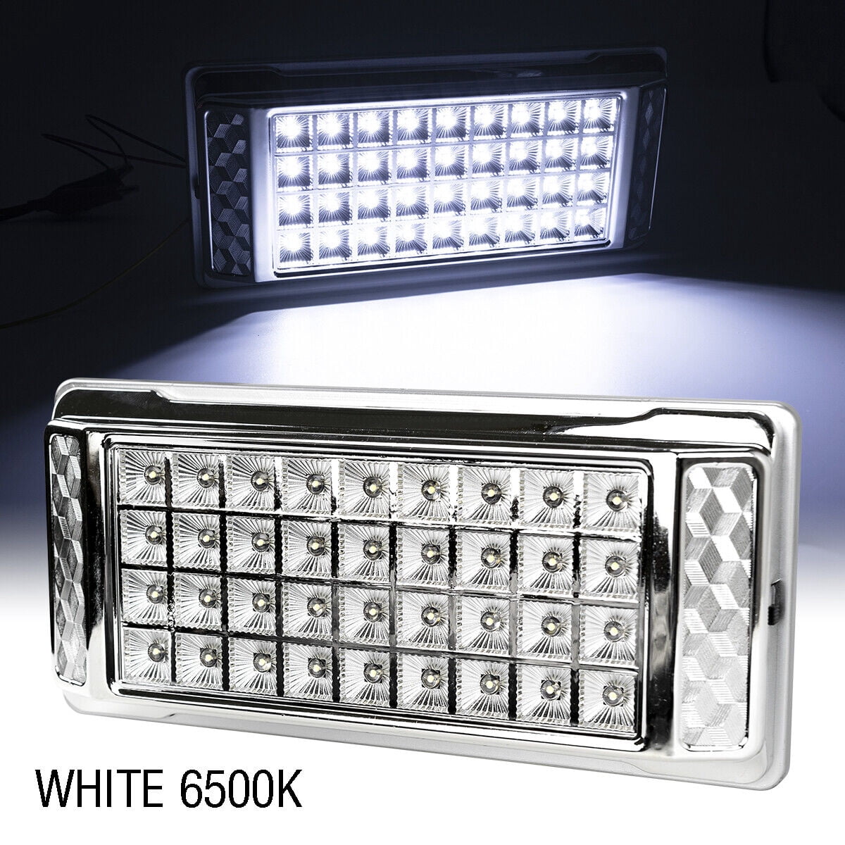 XUKEY Car Ceiling Light 12V LED Interior Roof Lamp For RV Camper Trailer Truck Universal