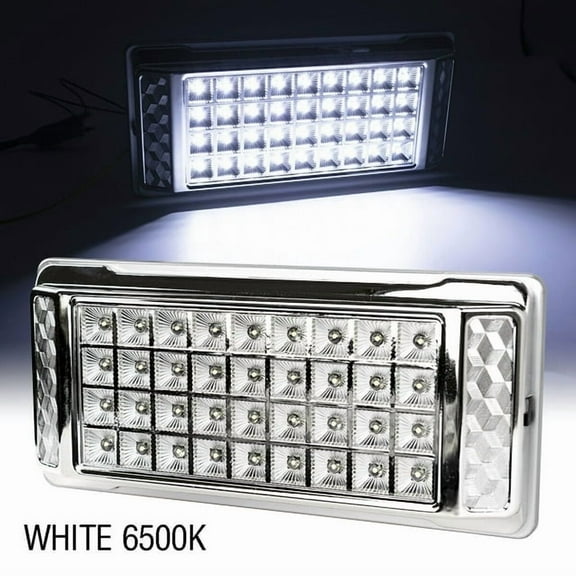XUKEY Car Ceiling Light 12V LED Interior Roof Lamp For RV Camper Trailer Truck Universal