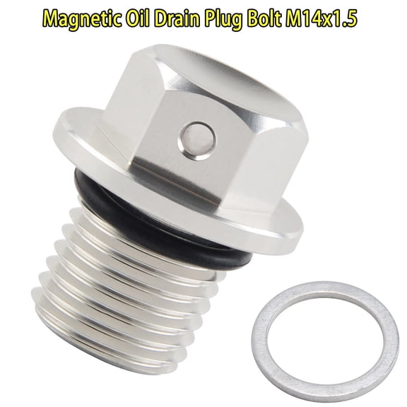 XUKEY Car Magnetic Oil Pan Drain Plug Bolt M14x1.5 for Honda Accord Civic CR-V Odyssey