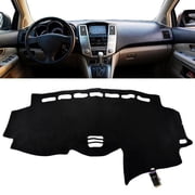 XUKEY Dashboard Cover For Toyota Lexus RX 300 330 350 2004-2009Carpet Dash Mat Pad Black