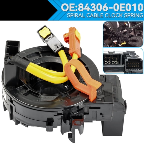 XUKEY For Toyota Tacoma Yaris Matrix Lexus ES GS Spiral Cable Clock Spring 84306-0E010
