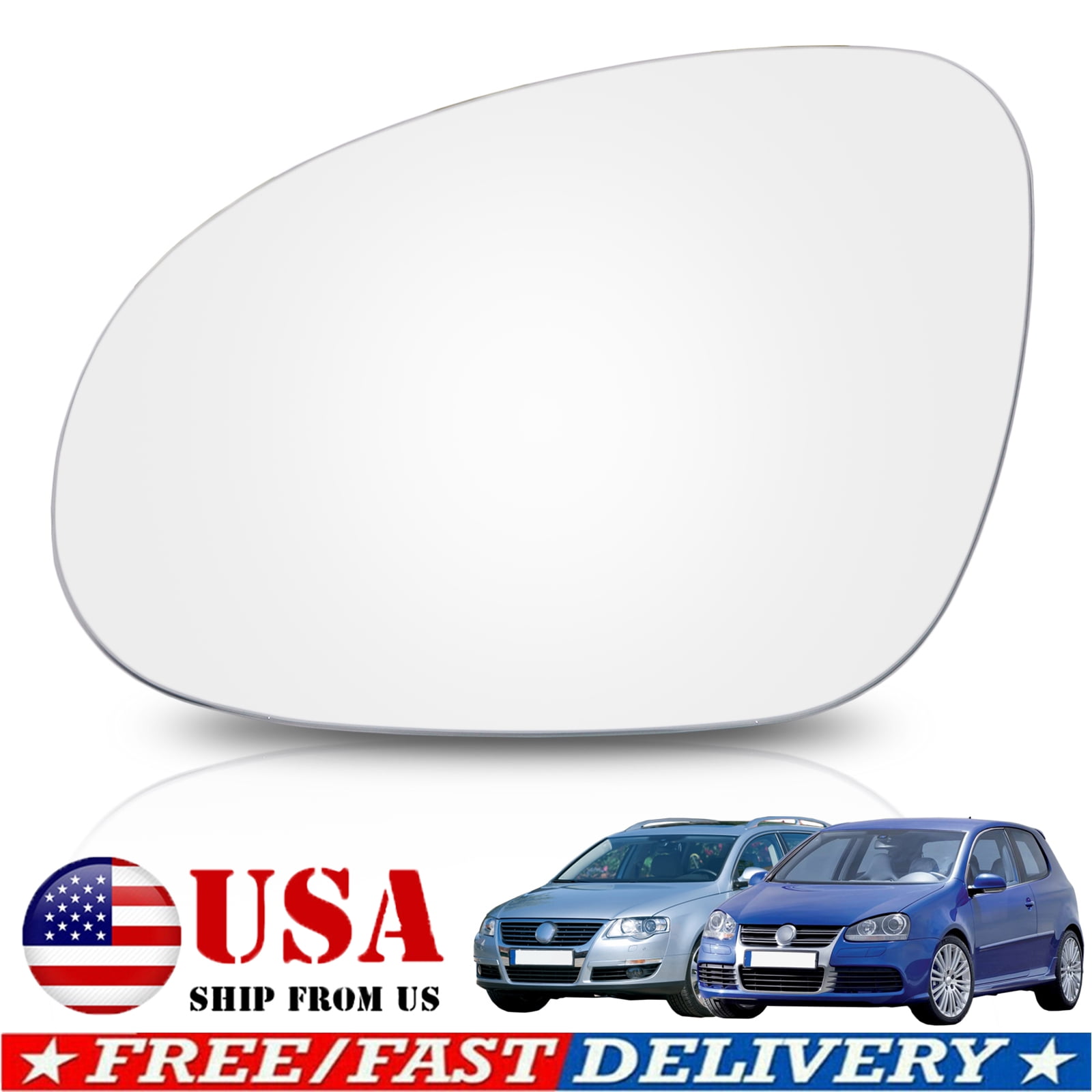 Buy Left Door Side Mirror Glass For Volkswagen Golf Bora Jetta MK4 Passat B5 99-04 In Chengdu, China - Foto 2