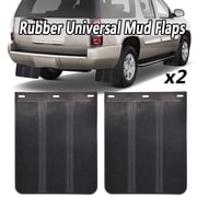 XUKEY Mud Flaps Large Size 15x12Universal Heavy Duty Rubber Splash Guards for Pickup Truck SUV Vans RV Semi-Truck