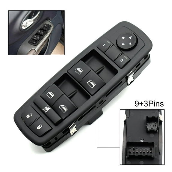 XUKEY Power Window Master Control Switch for Chrysler Town Dodge Front Driver Side