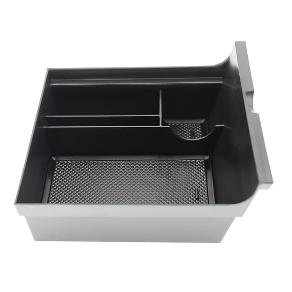 XUKEY for Tesla Model 3 Y 2021 Center Console Organizer Tray Storage Box Accessories Black