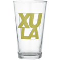 thumbnail image 1 of XULA Gold 16oz. Team Logo Pint Glass, 1 of 1