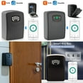XULHAN Fingerprint or Password Safe Key Box Bluetooth Lock Box Smart