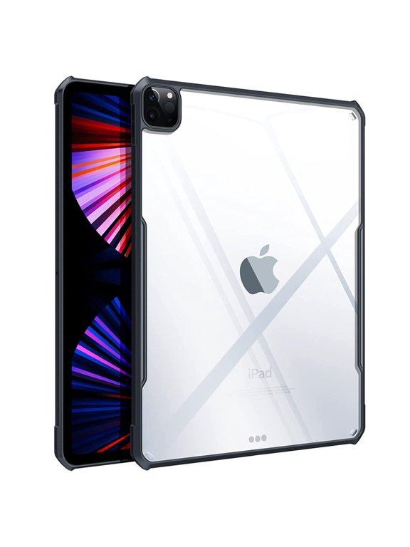 XUNDD Case For iPad Pro 12.9" 2021 5th Gen with Apple Pencil Support Black