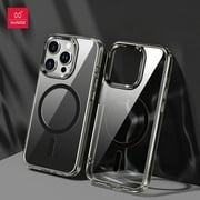 XUNDD Magnetic Case For iPhone 15 Pro Max 15 Plus For iPhone 13 14 Pro Airbag Shockproof Transparent Case For Wireless Charging