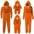 thumbnail image 1 of XUNHAO Matching Family Pajamas Sets Pajamas Print Hooded Loungewear Family Photo Outfits, 1 of 5