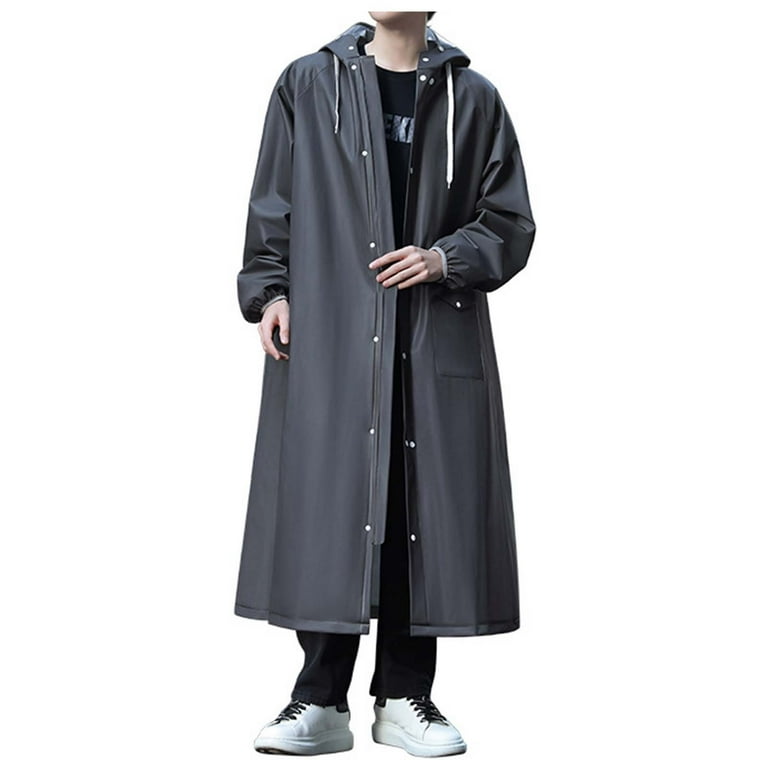 Extra long rain jacket hot sale