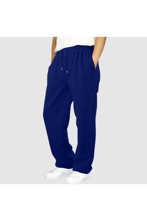 Boys' Sweatpants 6-15 Years Casual Loose Joggers Pants Lightweight Open Bottom Boys Sweat Pants Dstring Elastic Waist Boys Athletic Pants