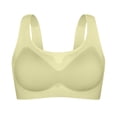 thumbnail image 1 of XUNKUSGA Bras for Women Seamless Wireless Stretchy One-Piece Padded Pullover Bras Full Coverage Bralettes for Women With Support Lightweight Soft Everyday T-Shirt Bralette, 1 of 3