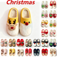 thumbnail image 1 of XUNKUSGA Christmas Slippers for Women Soft Warm House Slippers Cute Cartoon Fuzzy Slippers Cozy Winter Closed Toe Slip On Womens Bedroom Slippers with Memory Foam Indoor/Outdoor, 1 of 9