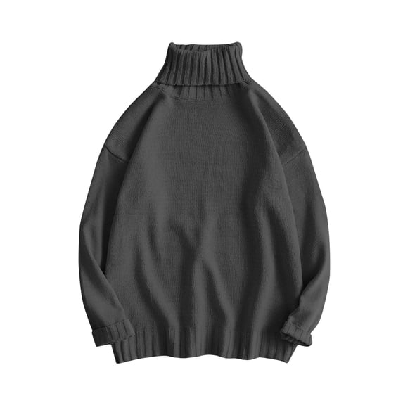 Fall Sweaters for Loose Classic Fashion Turtleneck s Sweaters Long Sleeve Pullover Sweater Winter Soft Thick Knit Sweater M-3XL