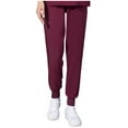 thumbnail image 1 of XUNKUSGA Joggers for Women Solid Color Sweatpants with Pockets Running Lightweight GYM Cuffed Pants for Workout,Yoga,Jogging, 1 of 3