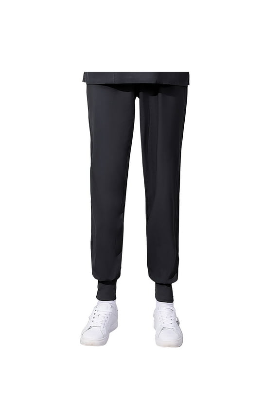 Joggers for Women Solid Color Sweatpants with Pockets Running Lightweight GYM Cuffed Pants for Workout,Yoga,Jogging