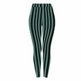 thumbnail image 1 of XUNKUSGA Leggings for Women Fashion Vertical Striped Footless Tights for Women Regular Full Length Stretch Pants for Women Elastic High Waist Leggings Yoga Pants S-3XL, 1 of 9