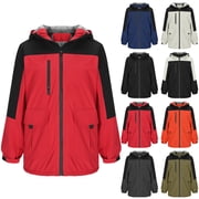 XUNKUSGA Mens Waterproof Ski Jacket Warm Winter Snow Coat Fleece Lined Hooded Snowboarding Jackets Lightweight Outdoor Thick Winter Coat for Hiking with Zipper Pockets Green